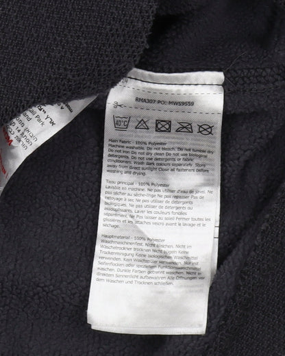 Mens UK Size M Regatta Black 1/4 Zip Sweatshirt