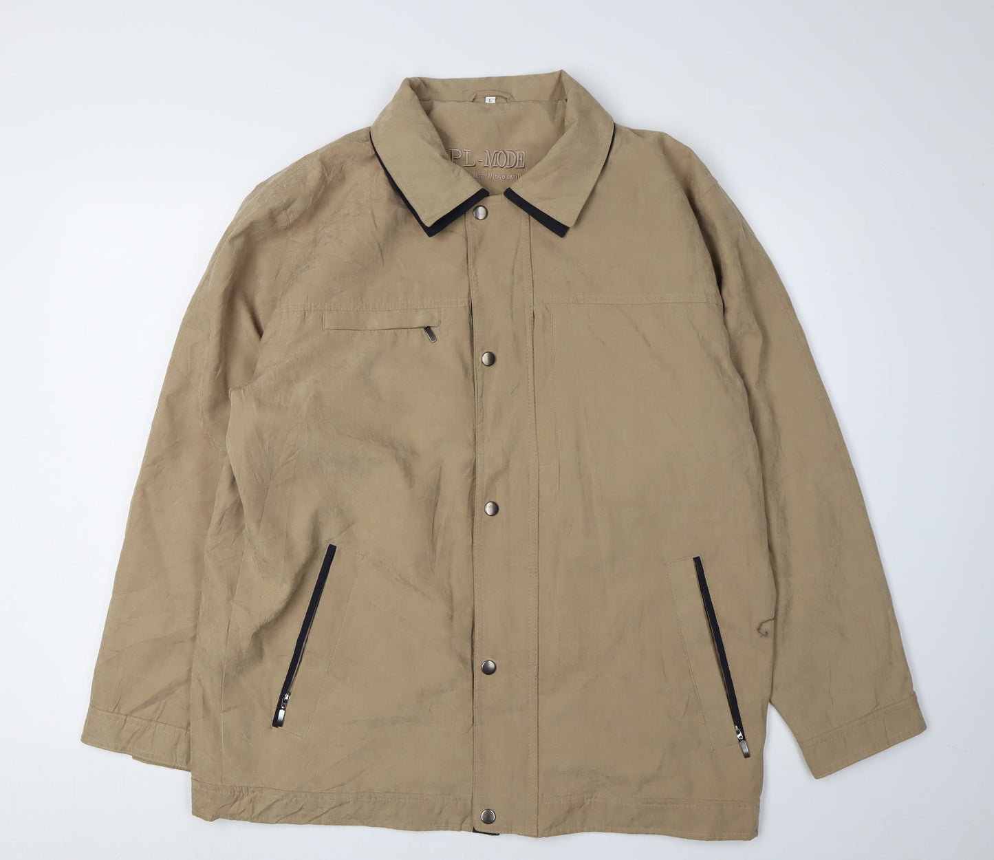 Mens UK Size L PL-MODE Beige