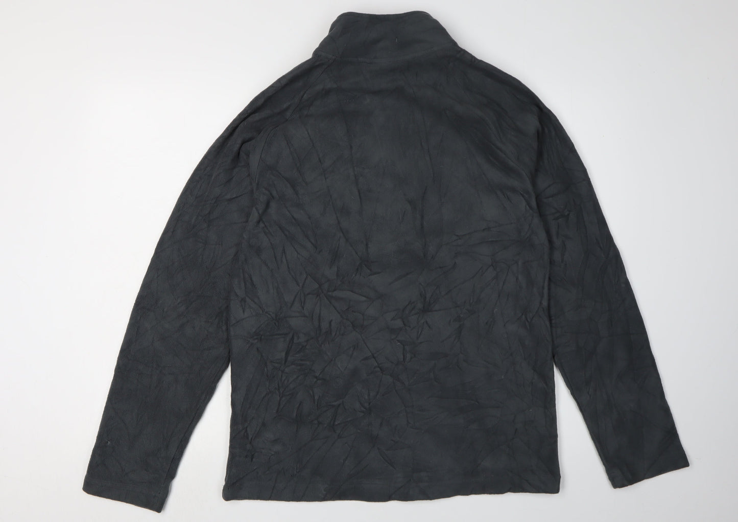 Starter Men's Grey 1/2 Zip Fleece Sweatshirt - Size S, Lightweight