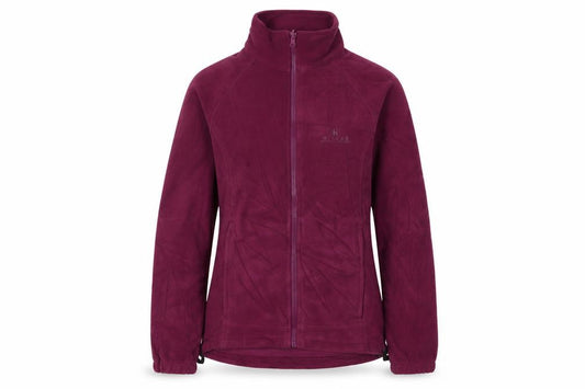 Womens UK Size 10 Hi Gear Purple Fleece Jacket