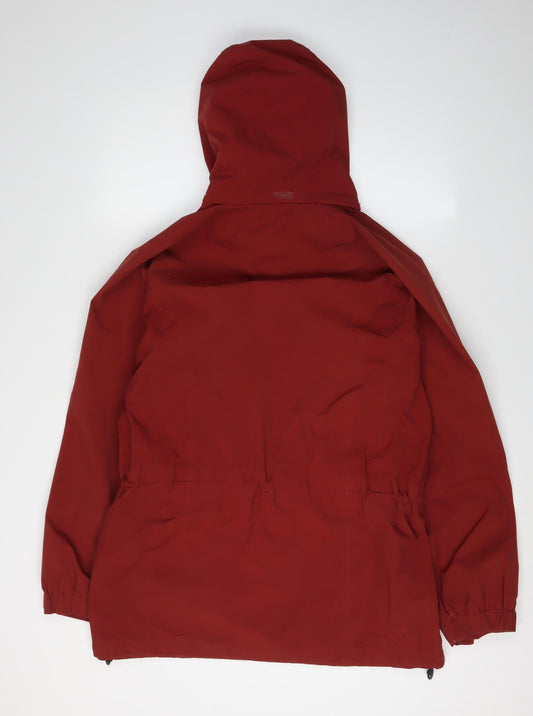 Unisex Adults UK Size 14 Karrimor Red Rain Coat
