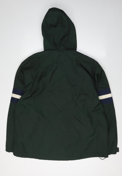Mens UK Size L Old Navy Green Anorak Coat