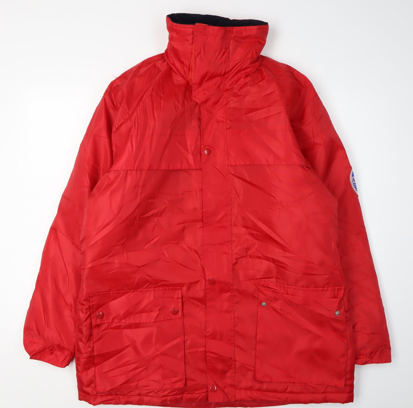 Mens UK Size M Discovery World Cruise Red Rain Coat