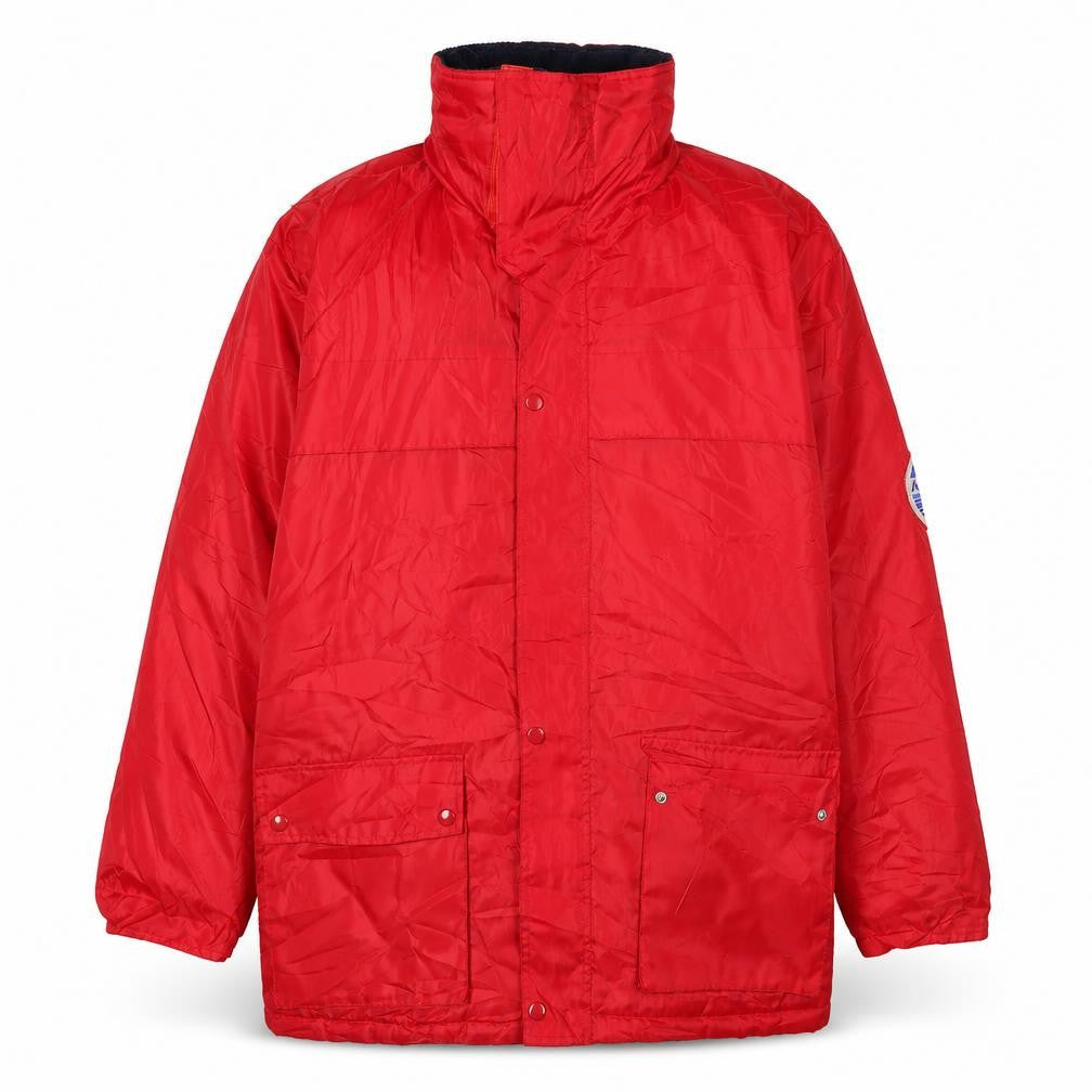 Mens UK Size M Discovery World Cruise Red Rain Coat