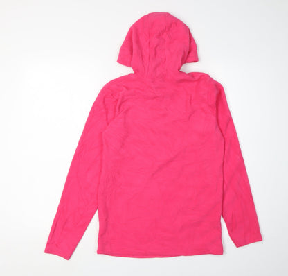 Mountain Warehouse Girls Pink Fleece Jacket 13 Years