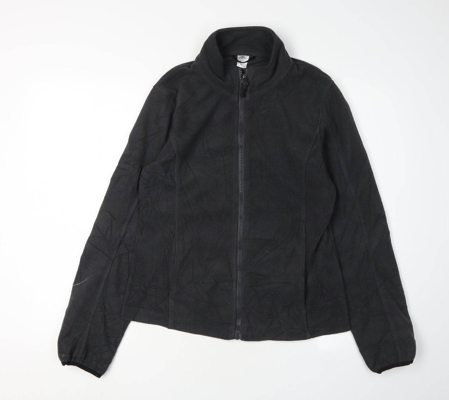Womens UK Size S Crane Black Basic Jacket