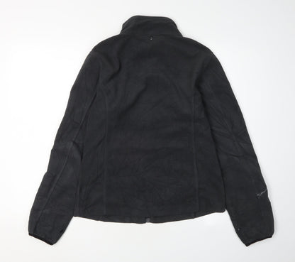Womens UK Size S Crane Black Basic Jacket