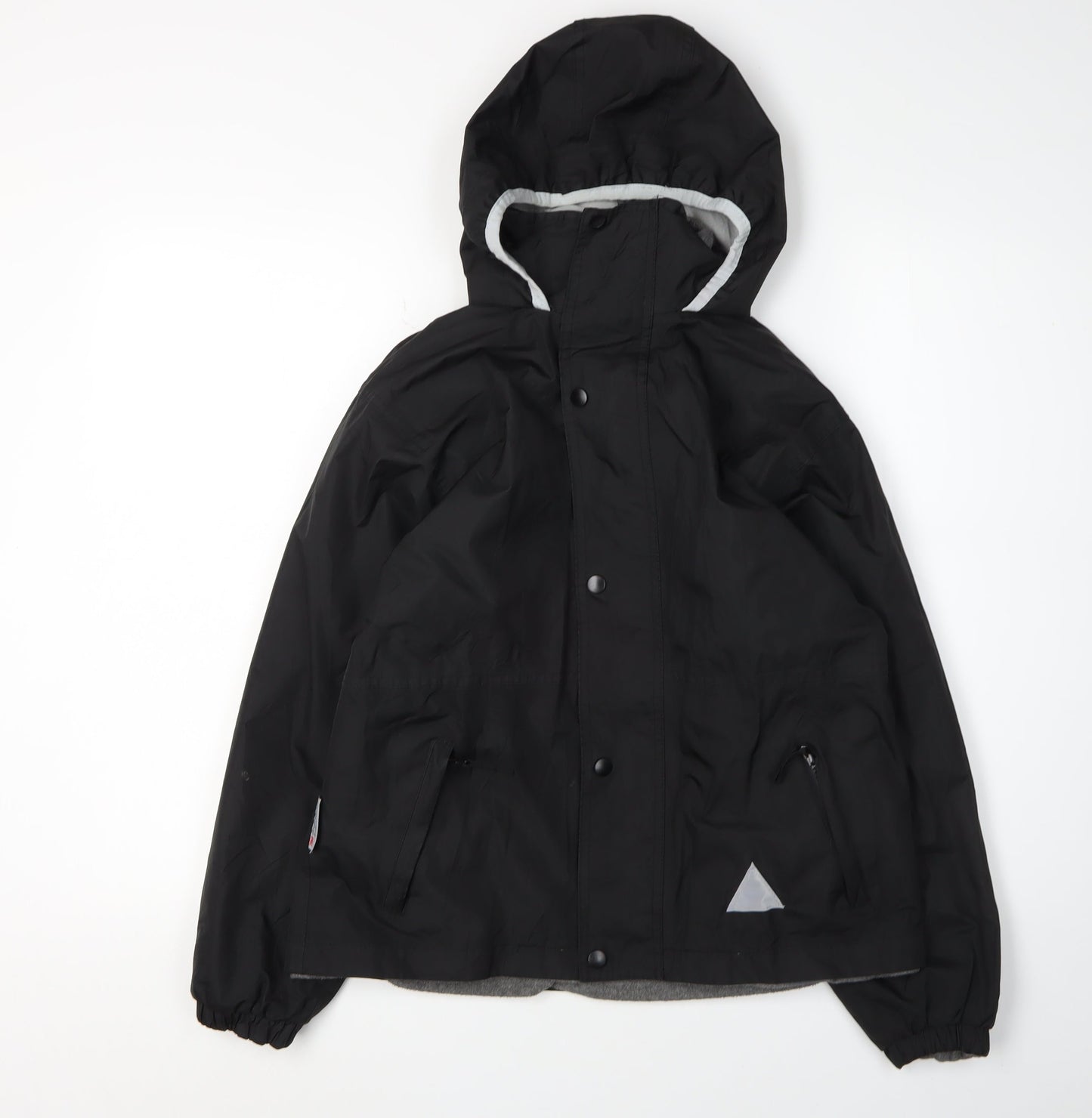 Result Boys Black XL Hooded Jacket Waterproof Casual
