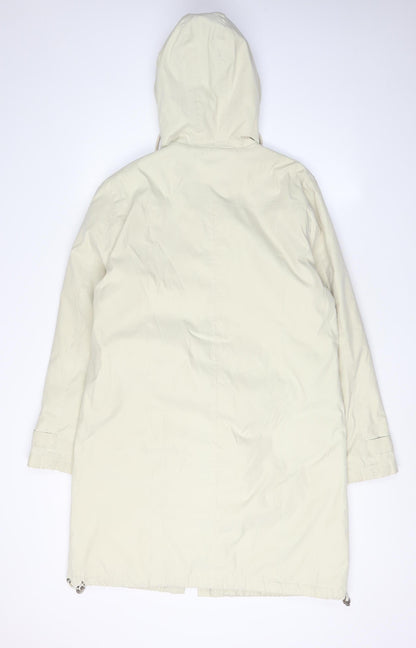 Womens UK Size M Marks and Spencer Beige Parka Coat