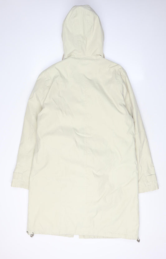 Womens UK Size M Marks and Spencer Beige Parka Coat
