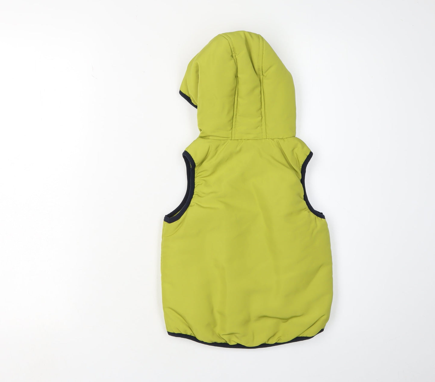 Next Boys Green Sleeveless Hooded Bodywarmer 2 Years