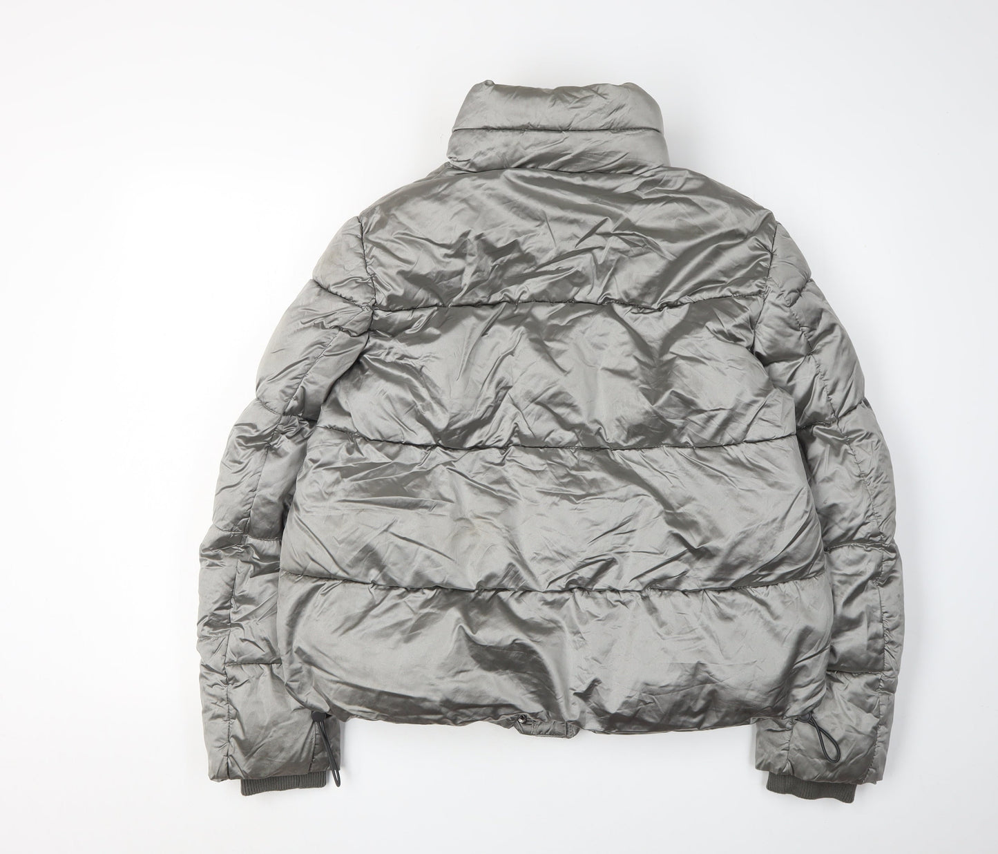 Label of Graded Goods Grey Women's Puffer Jacket Size 8