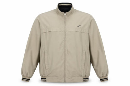Mens UK Size M Speedtrap Beige Bomber Jacket