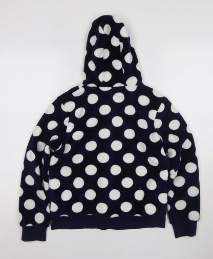 Peter Storm Girls Multicoloured Full Zip Polka Dot Hoodie 9-10 Years