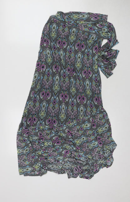 Hush Women's Multicoloured Wrap Midi Skirt, Size 8