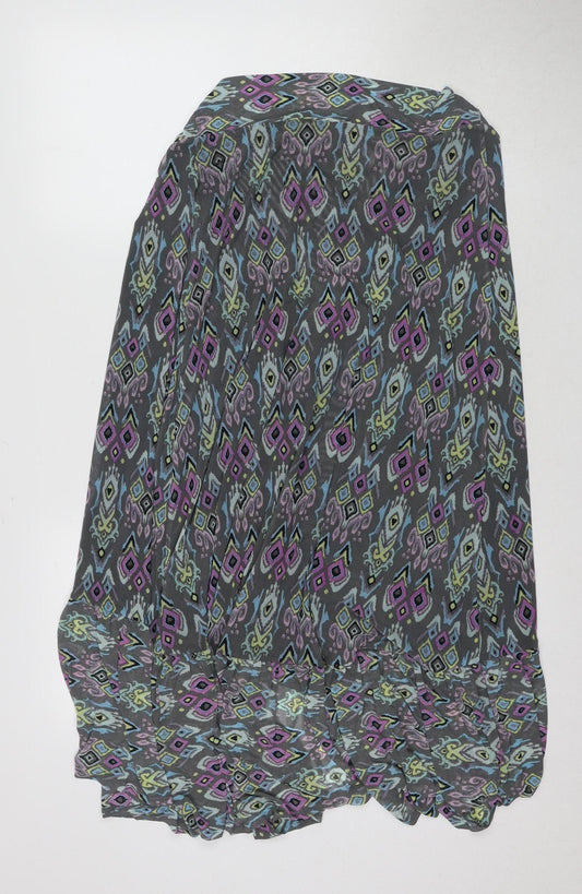 Hush Women's Multicoloured Wrap Midi Skirt, Size 8