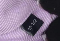 Mens UK Collar Size 15.5 Paul Costelloe Smart Purple  Dress Shirt