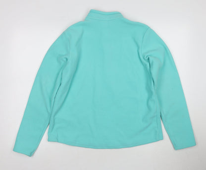 Quechua Girls Blue Fleece Full Zip Sweatshirt 14-15 Years