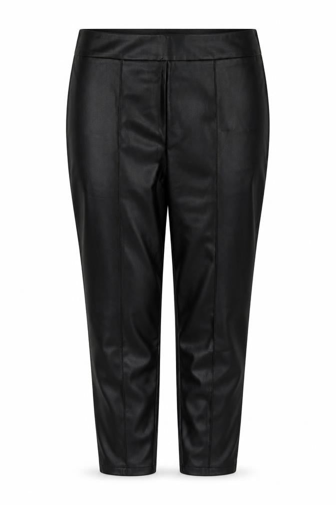 Front view of ASOS Women's Black Skinny Jegging Trousers UK 14