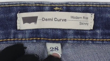 Levi's Women's Blue Skinny Jeans Size 28