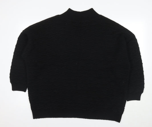 Next Men's Black XL High Neck Jumper