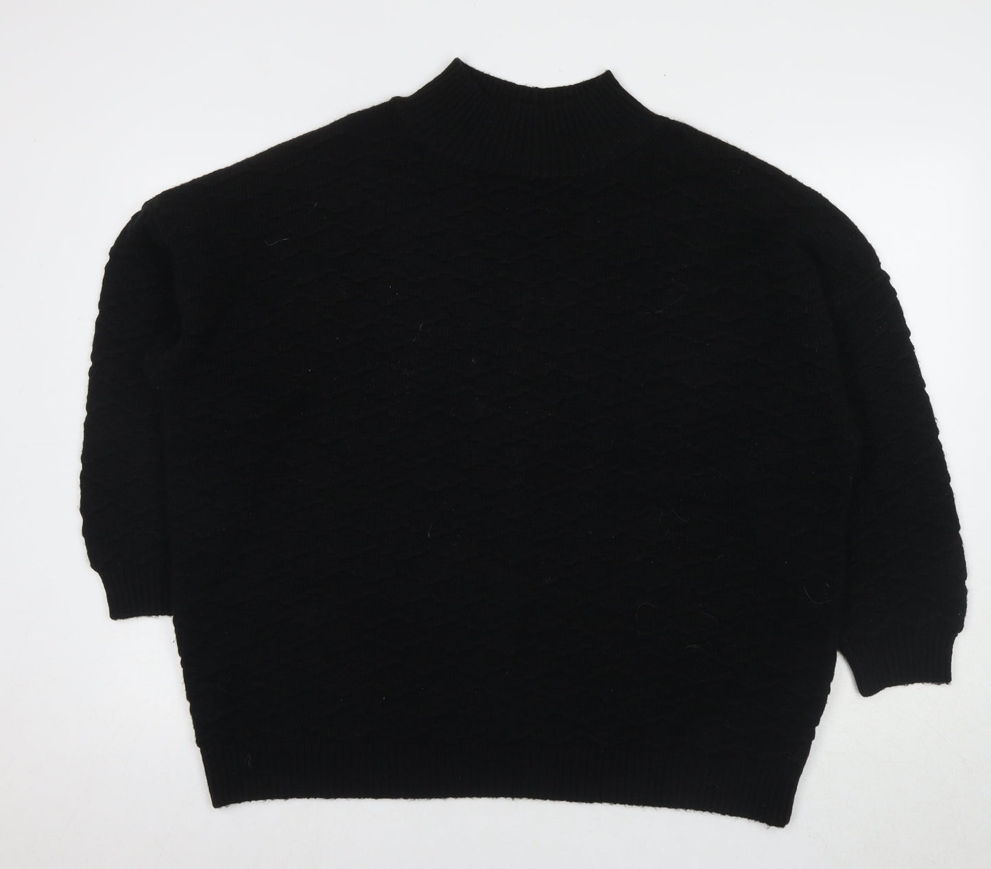 Next Men's Black XL High Neck Jumper