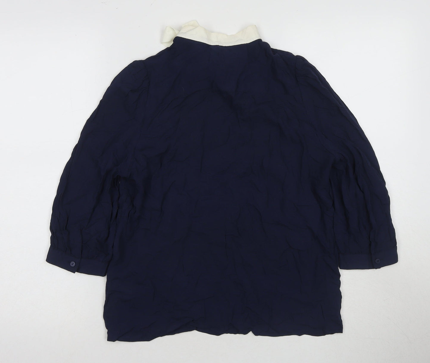 Jack Wills Women's Blue Long Sleeve Top, Size 10