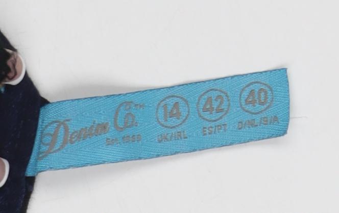 Denim Co. Women's Black Skinny Jeans Size 14