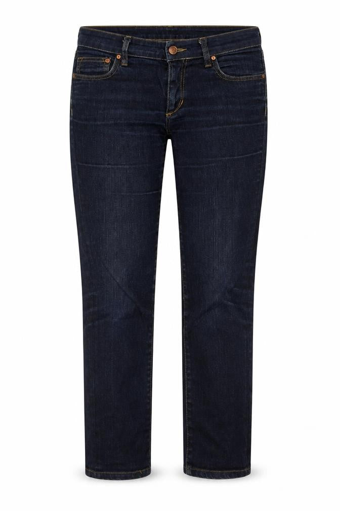 Womens UK Size 1 SQIN Slim Fit Slim Blue Jeans