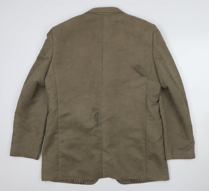 Mens UK Size 42 Daniel Grahame Regular Brown Suit Jacket