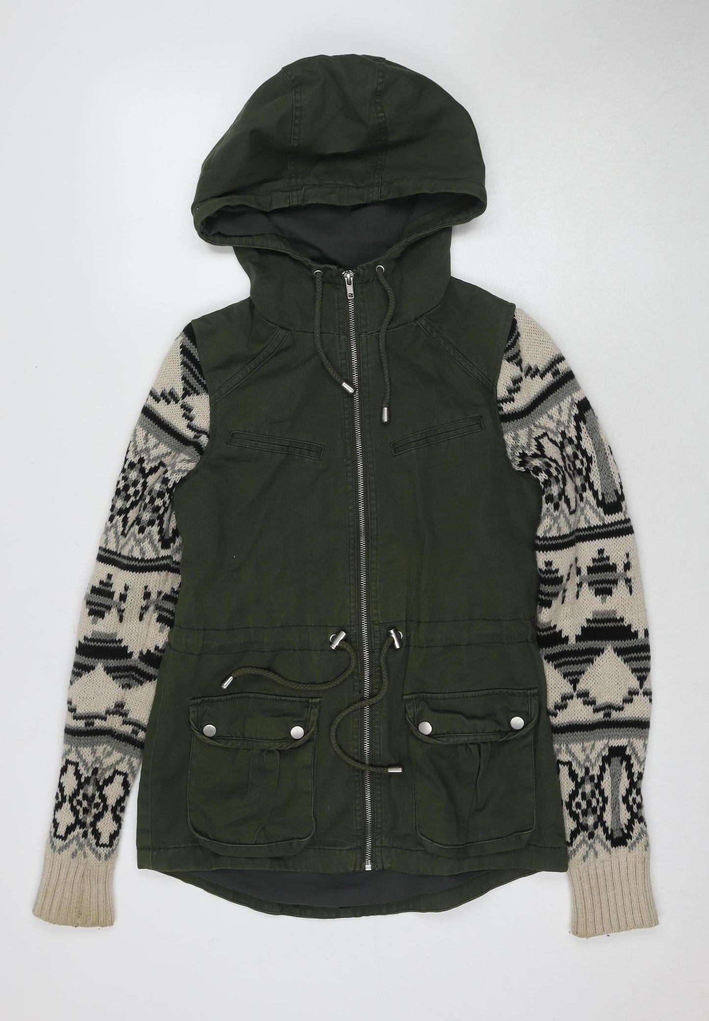 Womens UK Size 8 Miss Selfridge Green Basic Jacket
