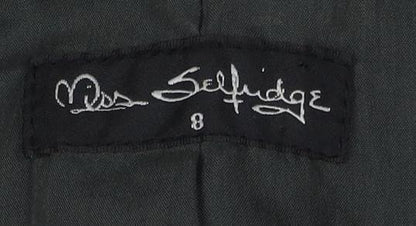 Womens UK Size 8 Miss Selfridge Green Basic Jacket