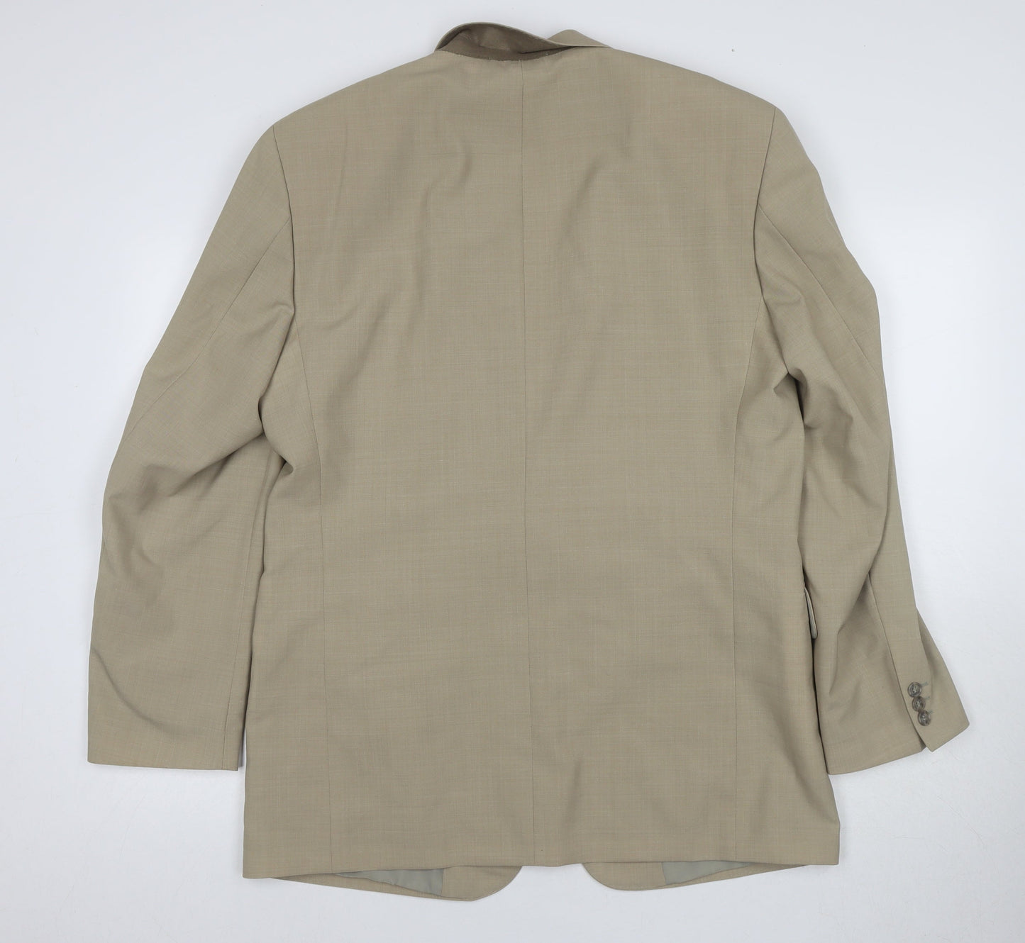 Vaughan Davies Men's Beige Blazer Size 40R Regular Fit