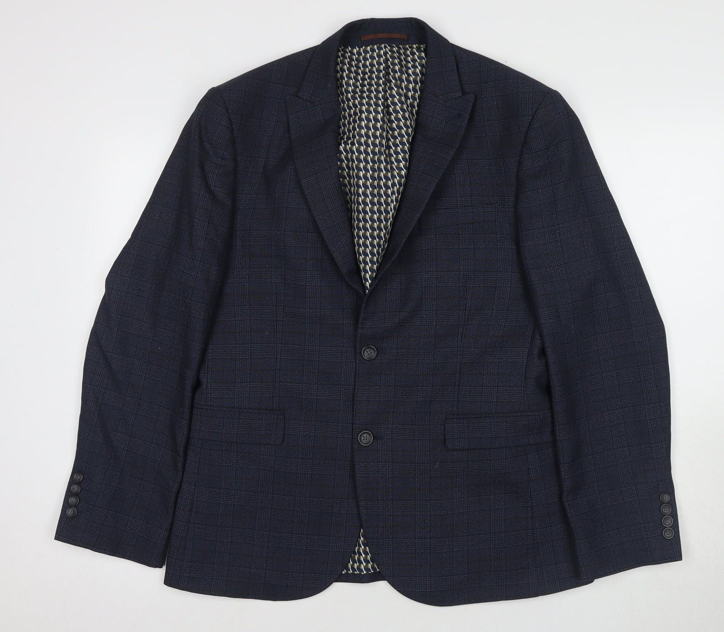 Mens UK Size 40 NEXT Regular Blue Suit Jacket