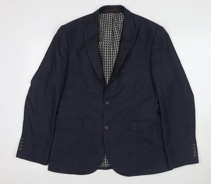 Mens UK Size 40 NEXT Regular Blue Suit Jacket