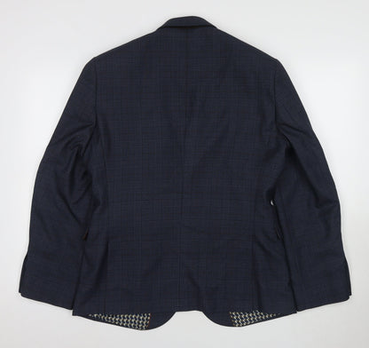 Mens UK Size 40 NEXT Regular Blue Suit Jacket