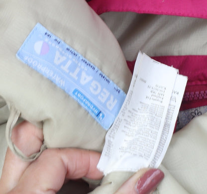 Womens UK Size 12 Regatta Pink Parka Coat