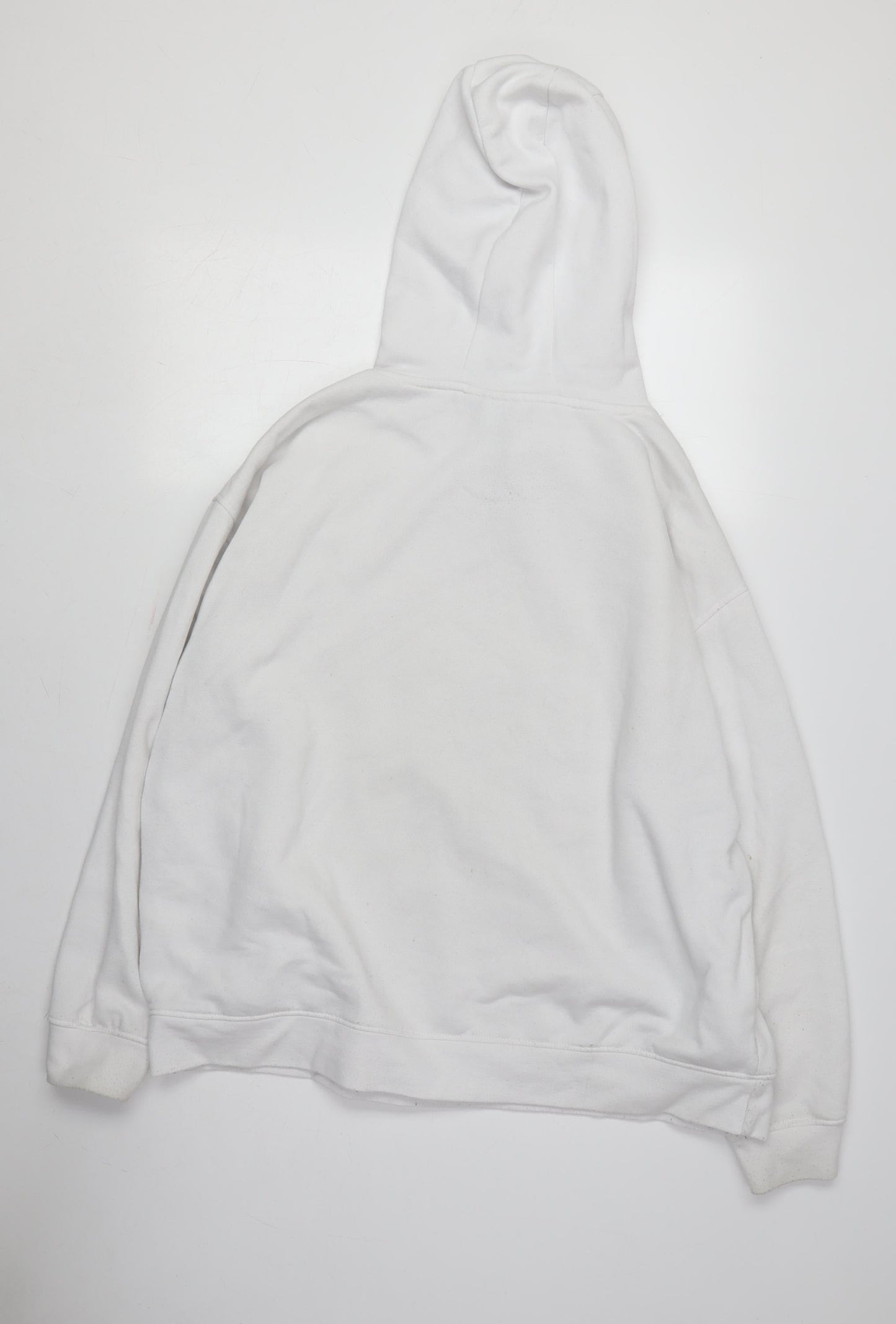 Unisex Adults UK Size XL Disney White Pullover Hoodie