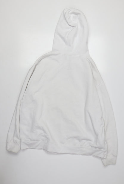 Unisex Adults UK Size XL Disney White Pullover Hoodie