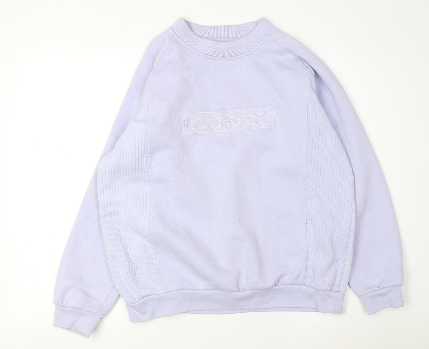 Womens UK Size S LA Gear Blue Pullover Sweatshirt