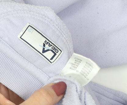 Womens UK Size S LA Gear Blue Pullover Sweatshirt