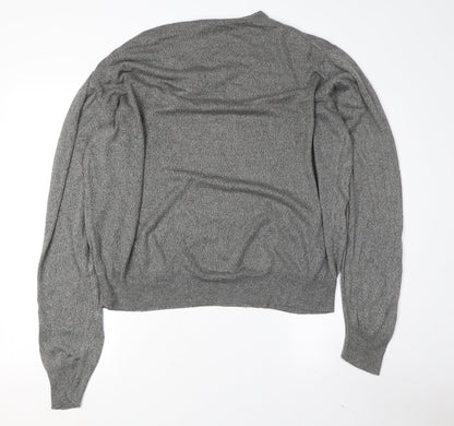 Dockers Men's XL Grey Argyle Knit Pullover Jumper