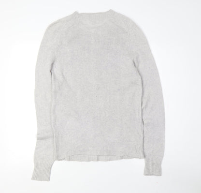Womens UK Size M J.CREW Grey Pullover Jumper