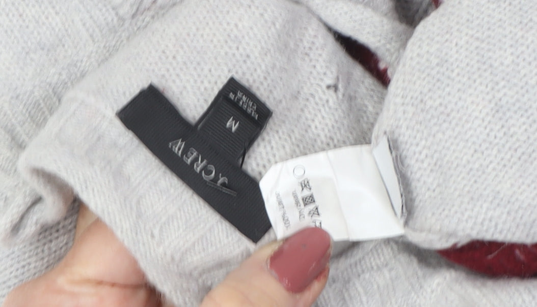 Womens UK Size M J.CREW Grey Pullover Jumper