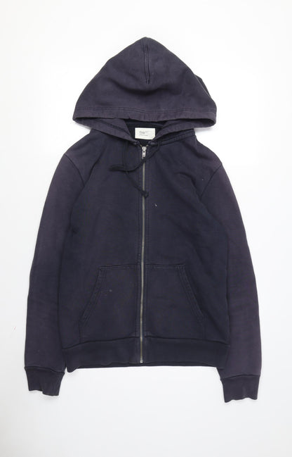 Mens UK Size S Gap Black Full Zip Hoodie