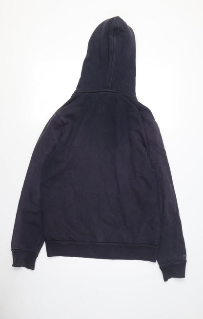 Mens UK Size S Gap Black Full Zip Hoodie