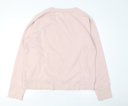 DKNY Women's Pink Pullover Sweatshirt, Size L