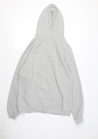 Mens UK Size M Reebok Grey Pullover Hoodie