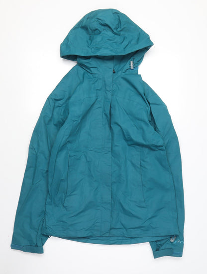 Womens UK Size 10 Granite Outdoors Blue Rain Coat