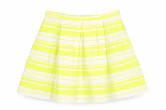 Gap Women's Yellow A-Line Knee Length Skirt Size 4
